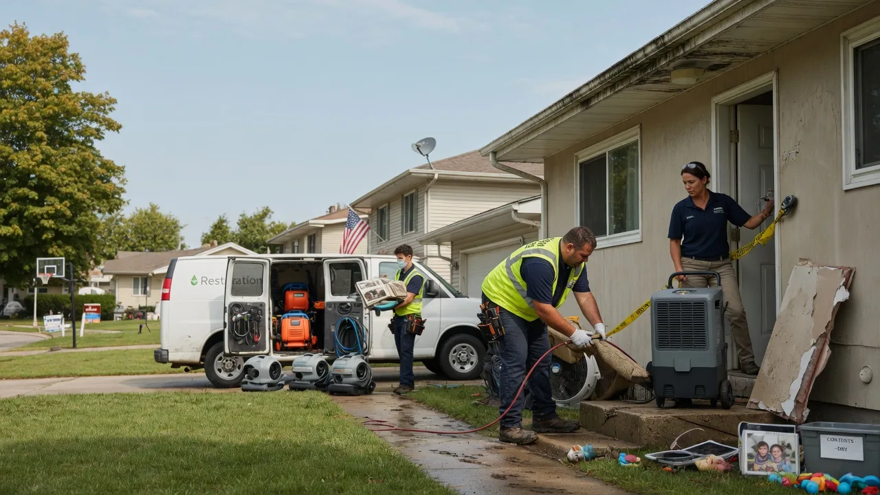 Water Damage Restoration in Beason, IL near me